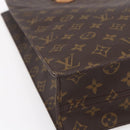 LOUIS VUITTON Monogram Sac Plat Hand Bag M51140 LV Auth 150436-11