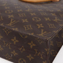 LOUIS VUITTON Monogram Sac Plat Hand Bag M51140 LV Auth 150436-12