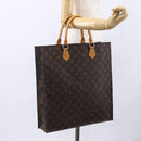 LOUIS VUITTON Monogram Sac Plat Hand Bag M51140 LV Auth 150436-19