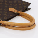 LOUIS VUITTON Monogram Sac Plat Hand Bag M51140 LV Auth 150436-7