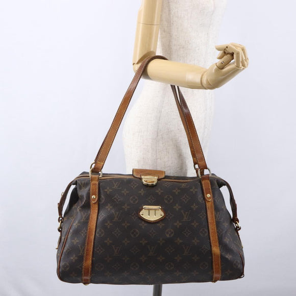 LOUIS VUITTON Monogram Stresa PM Tote Bag N42220 LV Auth 150437