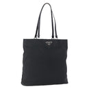 PRADA Tote Bag Nylon Black Auth 150438-1