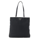 PRADA Tote Bag Nylon Black Auth 150438-13