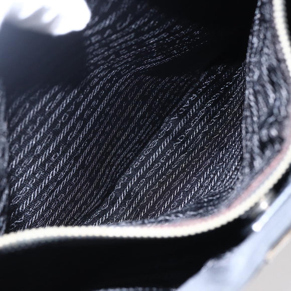 PRADA Tote Bag Nylon Black Auth 150438