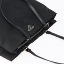 PRADA Tote Bag Nylon Black Auth 150438-6