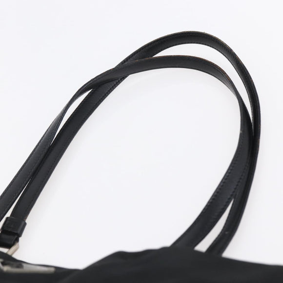 PRADA Tote Bag Nylon Black Auth 150438