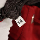 PRADA Backpack Nylon Red Silver Auth 150439V-11