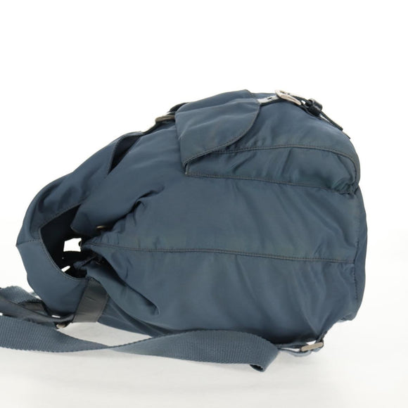 PRADA Backpack Nylon Light Blue Auth 150441