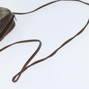 GUCCI GG Supreme Web Sherry Line Clutch Bag PVC Beige Gold 89 02 066 Auth 150444-7