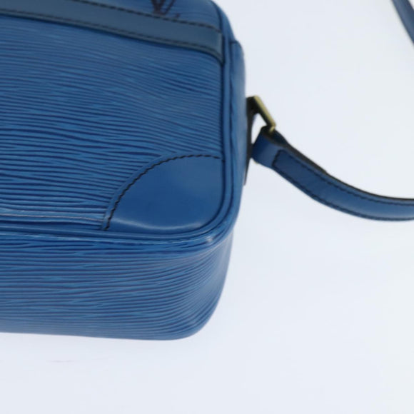 LOUIS VUITTON Epi Trocadero 23 Shoulder Bag Blue M52305 LV Auth 150452