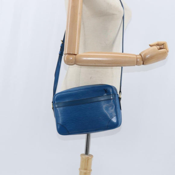 LOUIS VUITTON Epi Trocadero 23 Shoulder Bag Blue M52305 LV Auth 150452