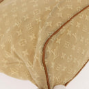 LOUIS VUITTON Monogram Mini Lucille GM Tote Bag Beige M92683 LV Auth 150454-14