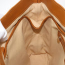 LOUIS VUITTON Monogram Mini Lucille GM Tote Bag Beige M92683 LV Auth 150454-20