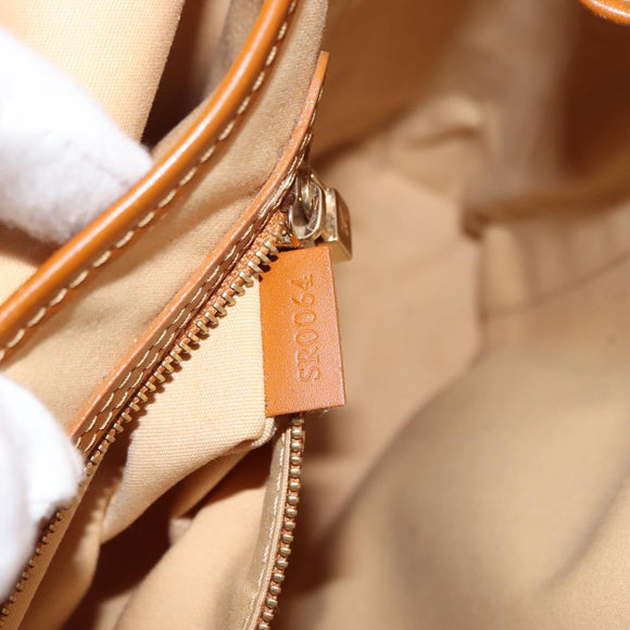 LOUIS VUITTON Monogram Mini Lucille GM Tote Bag Beige M92683 LV Auth 150454