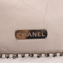 CHANEL Shoulder Bag Leather Pink Silver CC Auth 150457-15