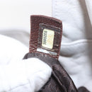 CHANEL Shoulder Bag Leather Pink Silver CC Auth 150457-24