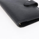LOUIS VUITTON Epi Agenda PM Day Planner Cover Black R20052 LV Auth 150463-14