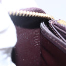 LOUIS VUITTON Vernis Rayure Zippy Wallet Long Wallet Amarante M91717 Auth 150468-12