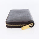 LOUIS VUITTON Vernis Rayure Zippy Wallet Long Wallet Amarante M91717 Auth 150468-3