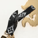 LOUIS VUITTON Catgram Flying Cat Bijoux Sac metal Gold MP2284 LV Auth 150470M-15