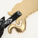 LOUIS VUITTON Catgram Flying Cat Bijoux Sac metal Gold MP2284 LV Auth 150470M-8