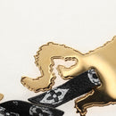 LOUIS VUITTON Catgram Flying Cat Bijoux Sac metal Gold MP2284 LV Auth 150470M-4