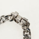 LOUIS VUITTON LV Chain Bracelet Bracelet metal Silver M0919L LV Auth 150471M-6