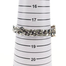 LOUIS VUITTON LV Chain Bracelet Bracelet metal Silver M0919L LV Auth 150471M-9