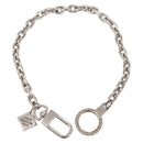 LOUIS VUITTON Chainne Anneau Cles Key Holder metal Silver M65076 LV Auth 150472-13