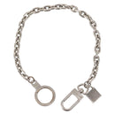 LOUIS VUITTON Chainne Anneau Cles Key Holder metal Silver M65076 LV Auth 150472-2