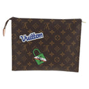 LOUIS VUITTON Monogram Poche Toilette 26 Pouch M43997 LV Auth 150474M-2