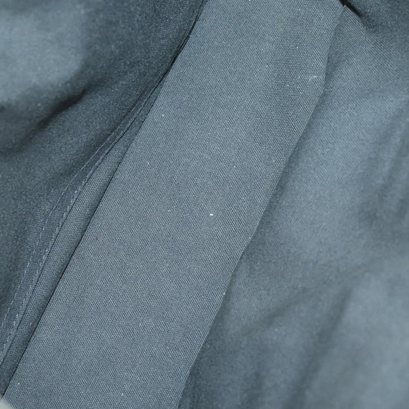 HERMES Fourre Tout Hand Bag Canvas 2 Set Gray Auth 150478