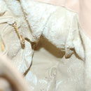 GUCCI Bamboo Hand Bag Leather 2way Beige Gold 001 1014 1638 Auth 150479-19