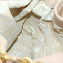 GUCCI Bamboo Hand Bag Leather 2way Beige Gold 001 1014 1638 Auth 150479-20