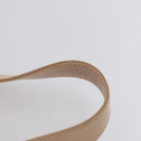 GUCCI Bamboo Hand Bag Leather 2way Beige Gold 001 1014 1638 Auth 150479-8