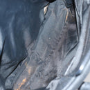 Salvatore Ferragamo Celine Hand Bag Nylon Leather 2 Set Black Auth 150480-18