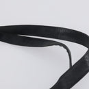 Salvatore Ferragamo Celine Hand Bag Nylon Leather 2 Set Black Auth 150480-6