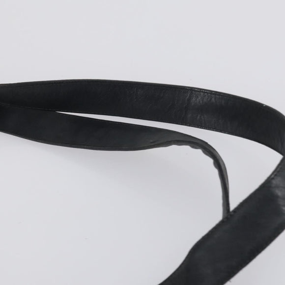 Salvatore Ferragamo Celine Hand Bag Nylon Leather 2 Set Black Auth 150480