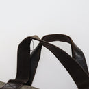 GUCCI GG Canvas Shoulder Bag Leather 3 Set Beige Black Auth 150481-13