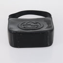 GUCCI GG Canvas Shoulder Bag Leather 3 Set Beige Black Auth 150481-21