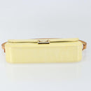 LOUIS VUITTON Monogram Vernis Malibu Street Bag Perle M91507 LV Auth 150502-5