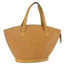 LOUIS VUITTON Epi Saint Jacques Hand Bag Yellow M52279 LV Auth 150504-1