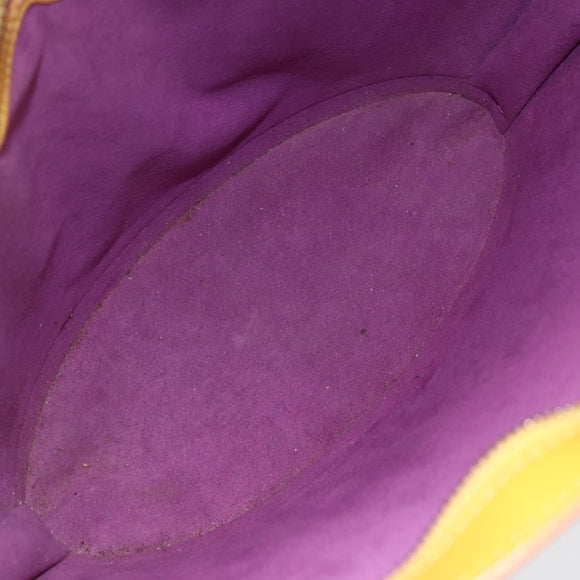 LOUIS VUITTON Epi Saint Jacques Hand Bag Yellow M52279 LV Auth 150504