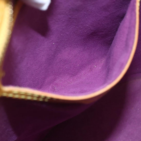 LOUIS VUITTON Epi Saint Jacques Hand Bag Yellow M52279 LV Auth 150504