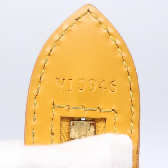 LOUIS VUITTON Epi Saint Jacques Hand Bag Yellow M52279 LV Auth 150504