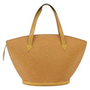 LOUIS VUITTON Epi Saint Jacques Hand Bag Yellow M52279 LV Auth 150504-2