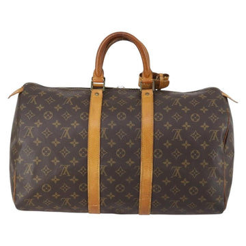 LOUIS VUITTON Monogram Keepall 45 Boston Bag M41428 LV Auth 150505 - 0
