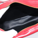 LOUIS VUITTON Epi Jeune Fille MM Shoulder Bag Red M52157 LV Auth 150510-10