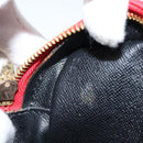 LOUIS VUITTON Epi Jeune Fille MM Shoulder Bag Red M52157 LV Auth 150510-12