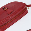 LOUIS VUITTON Epi Jeune Fille MM Shoulder Bag Red M52157 LV Auth 150510-6